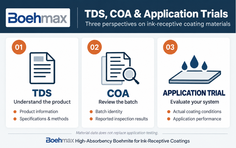 Evaluating Inkjet Coating Materials: What Can a TDS and COA Tell You?